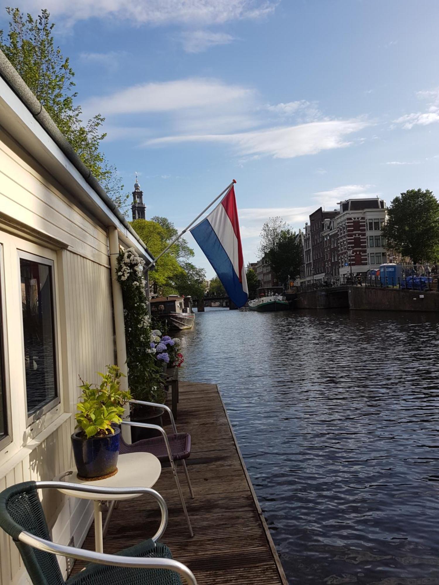 Pantheos Top Houseboat Amszterdam Kültér fotó